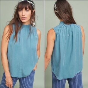 Anthropologie Cloth & Stone Liana Sleeveless Blouse Size Small